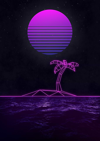 SYNTHWAVE SUNSET