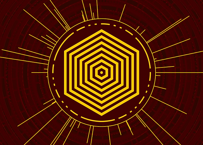 Yellow Gold Magic Glyph