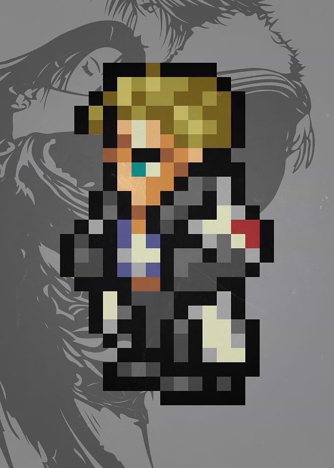 FF VIII Seifer Pixel