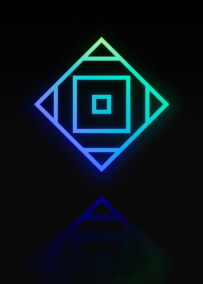 Prismatic Neon Magic Seal