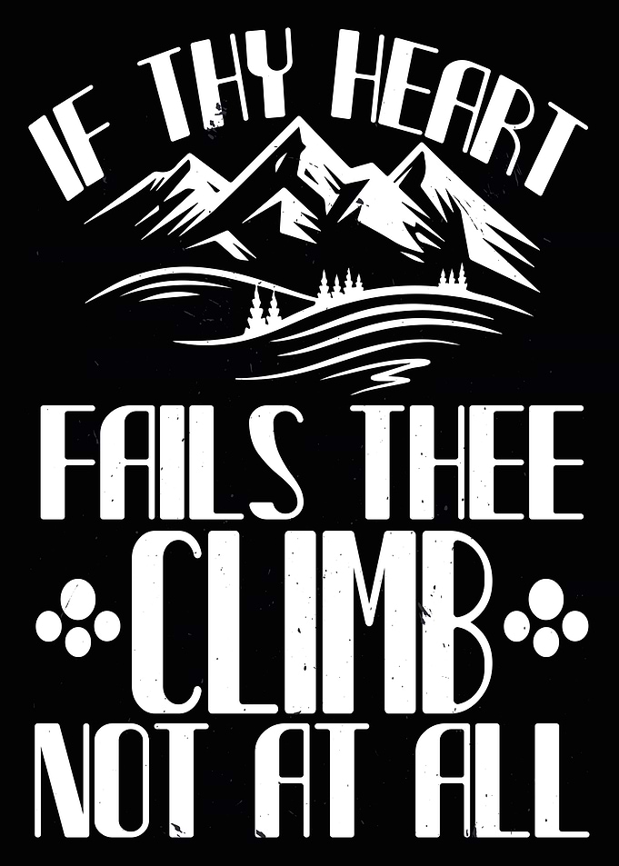 Hiking Poster Displate