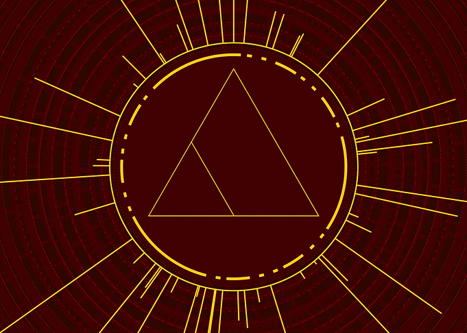 Yellow Gold Magic Glyph