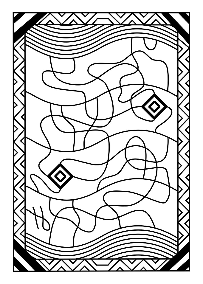 Fine Lines Maze