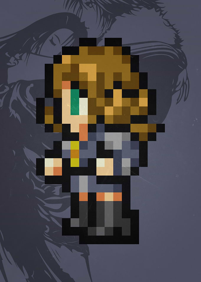 FF VIII Selphie Pixel
