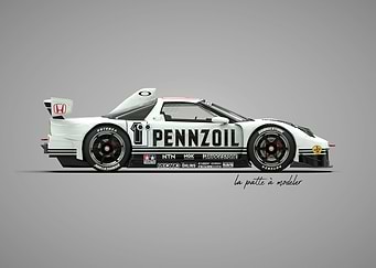 Honda NSX Pennzoil