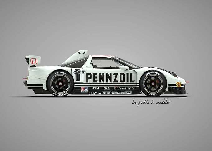 Honda NSX Pennzoil