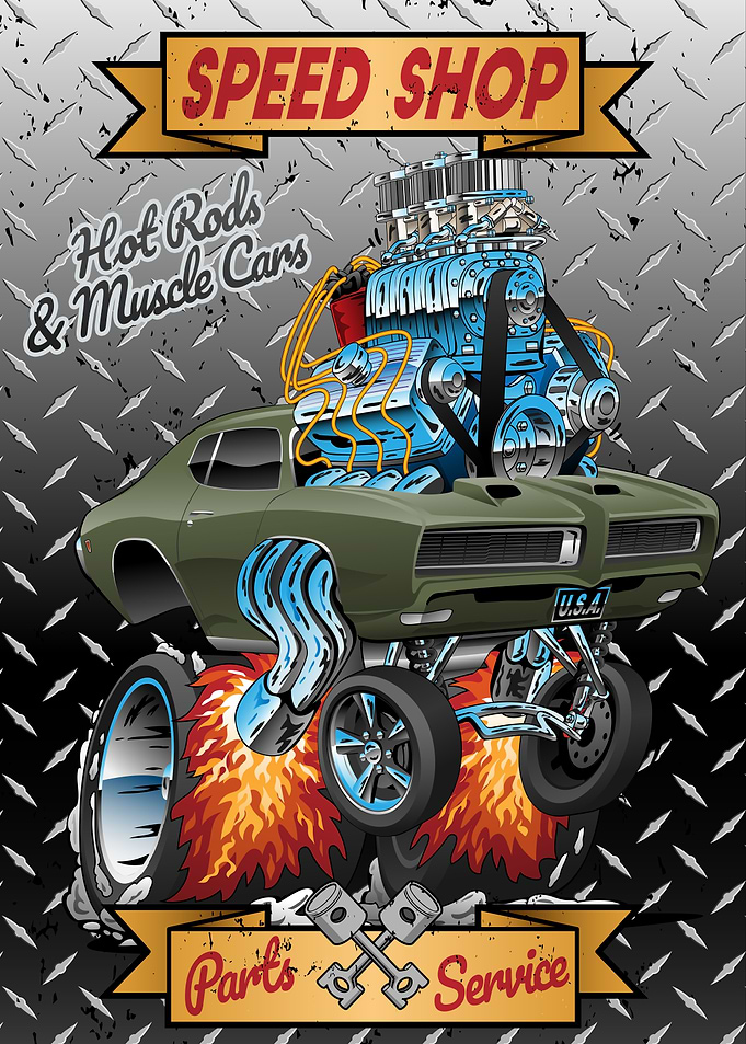 Hot Rod Crazy Wheels