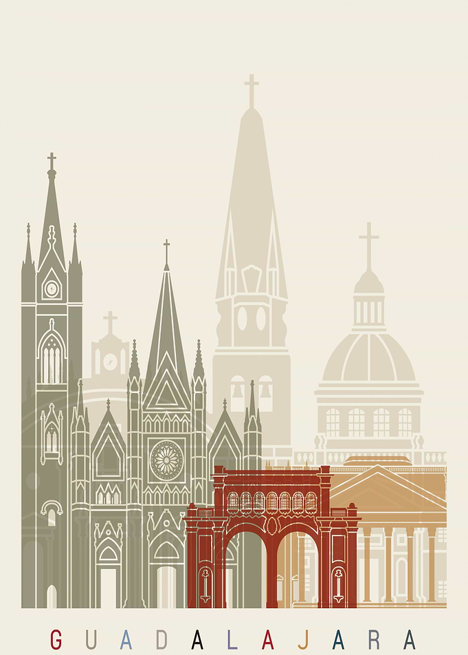 Guadalajara MX skyline