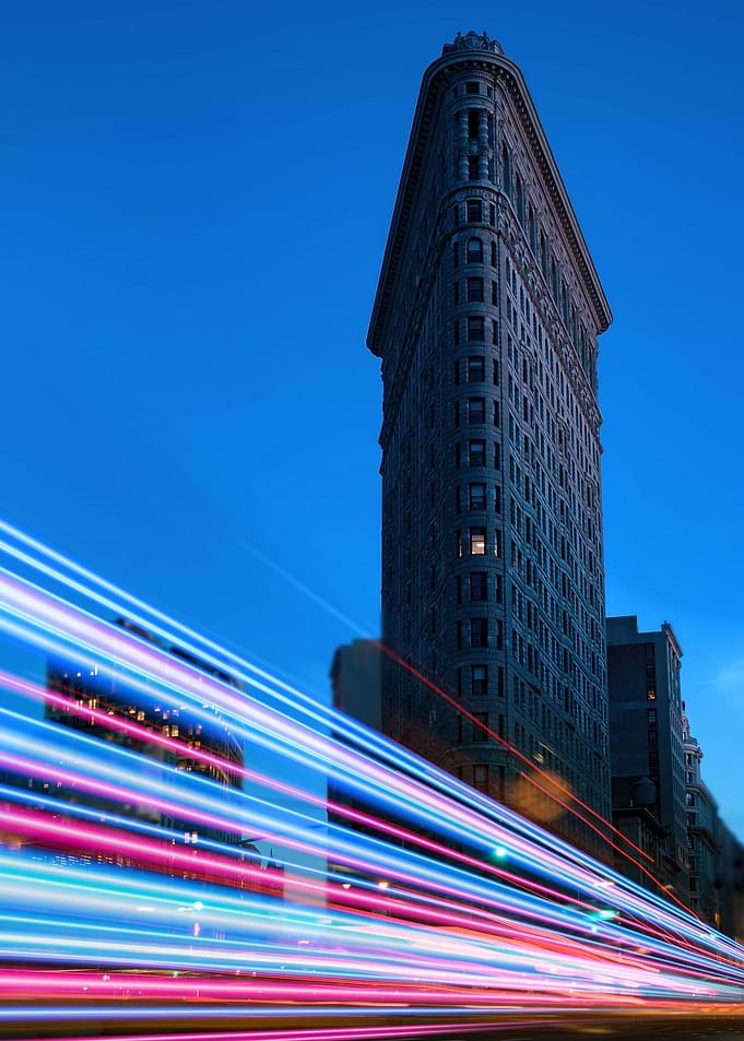 Neon city New York