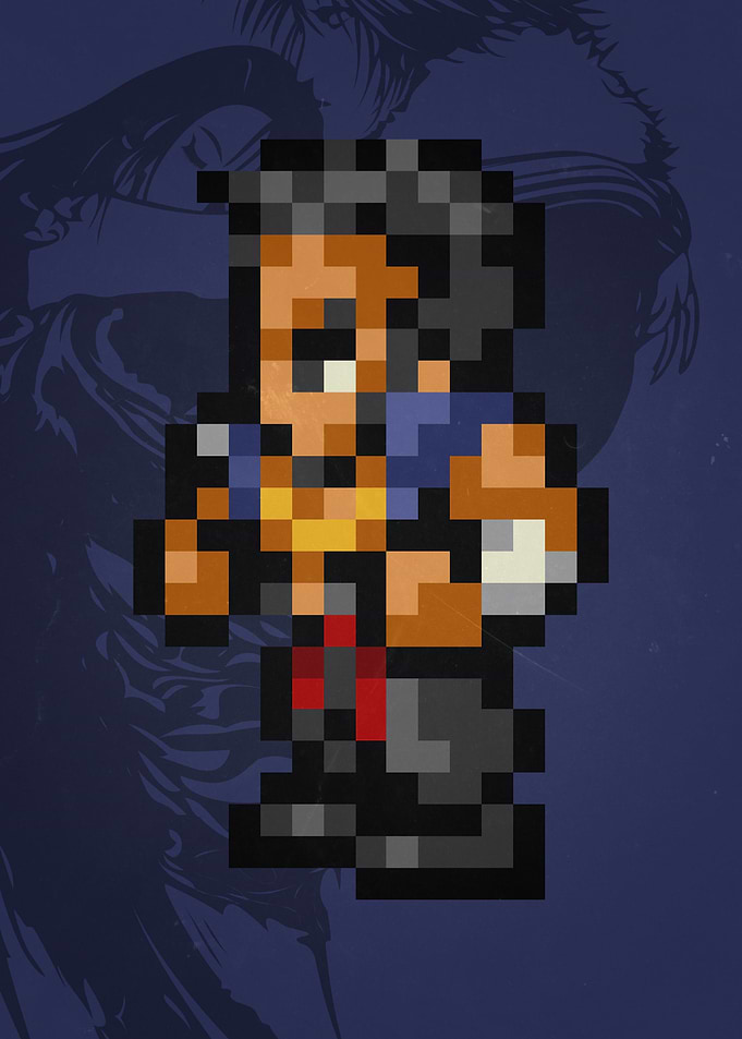 FF VIII Raijin Pixel