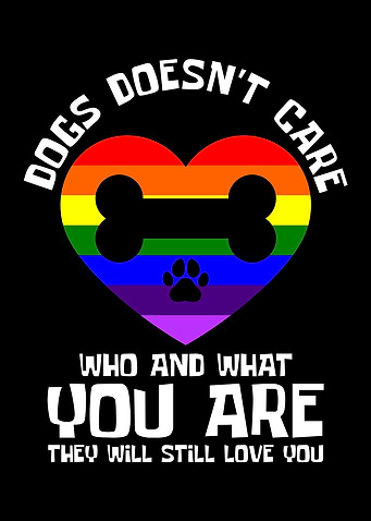 Dogs and Gay Pride Trans