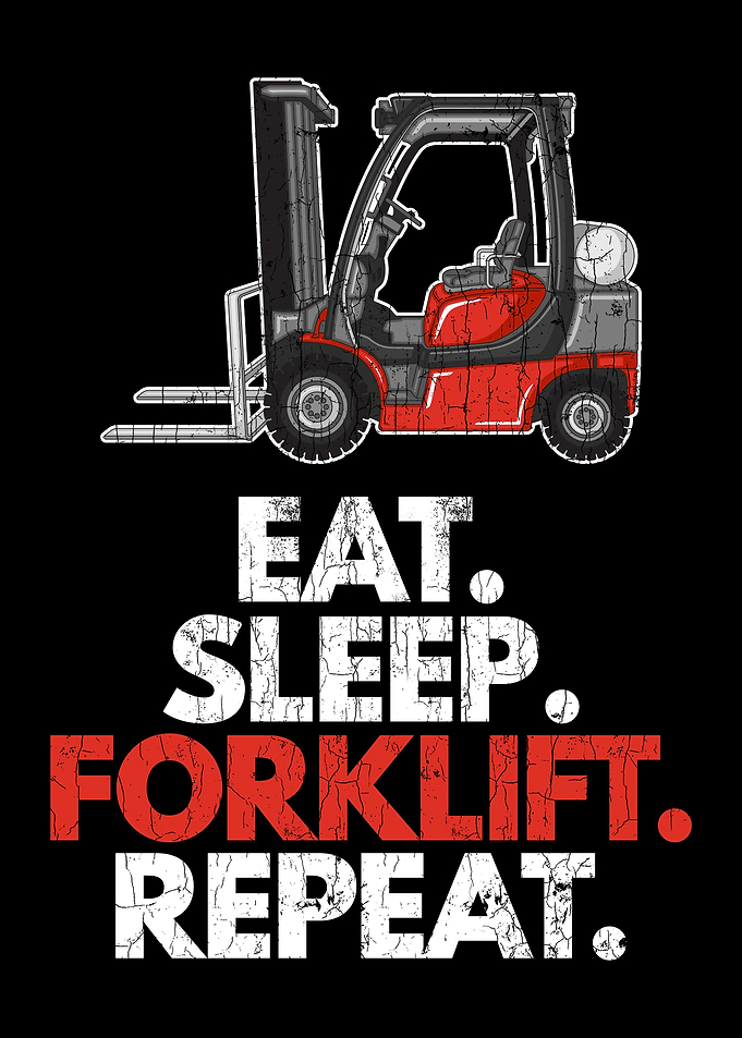 Funny Forklift Apparel For