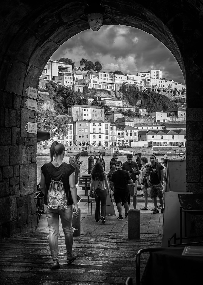 Girl on the Arch