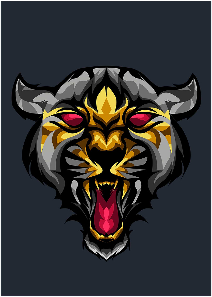 lion head mascot