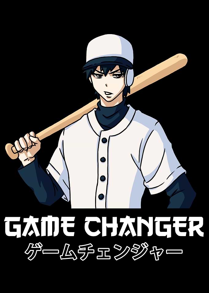 Anime Boy Baseball