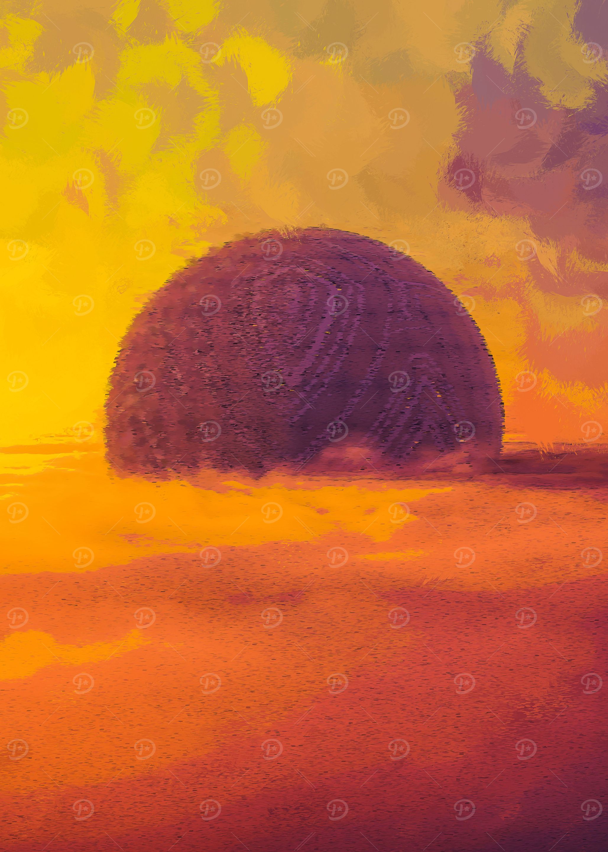 Abstract Alien Spaceship