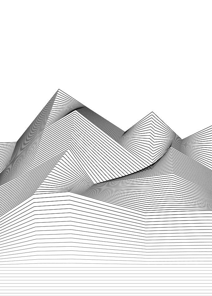 Black and White Line Art