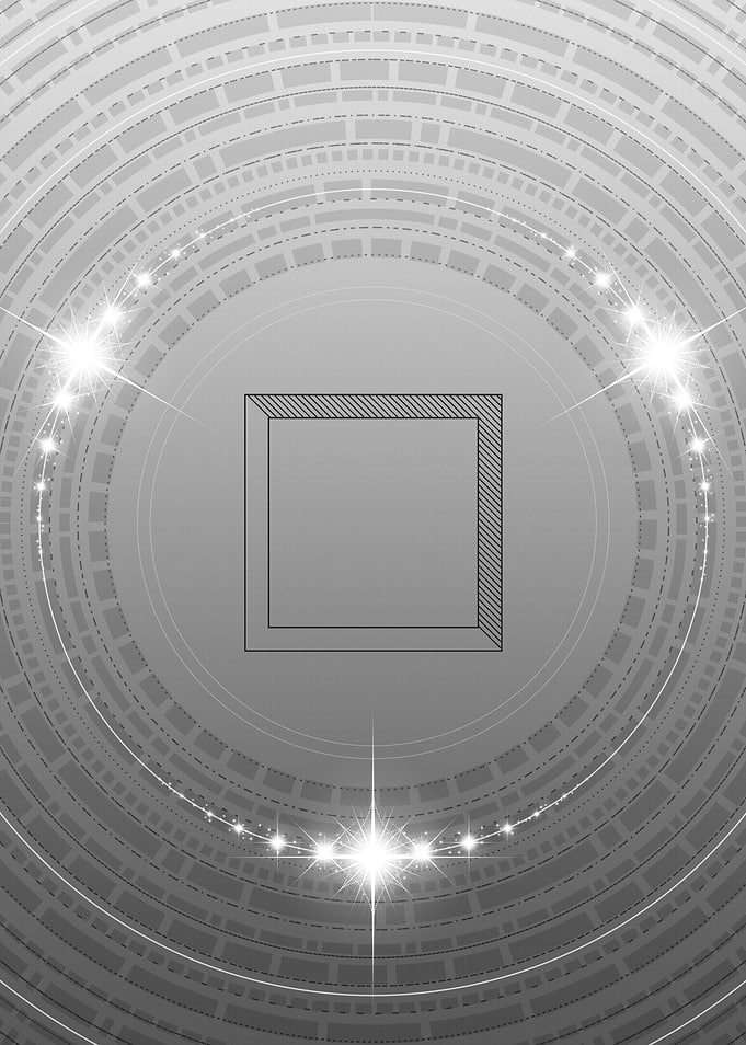 Black and White Glyph Rune
