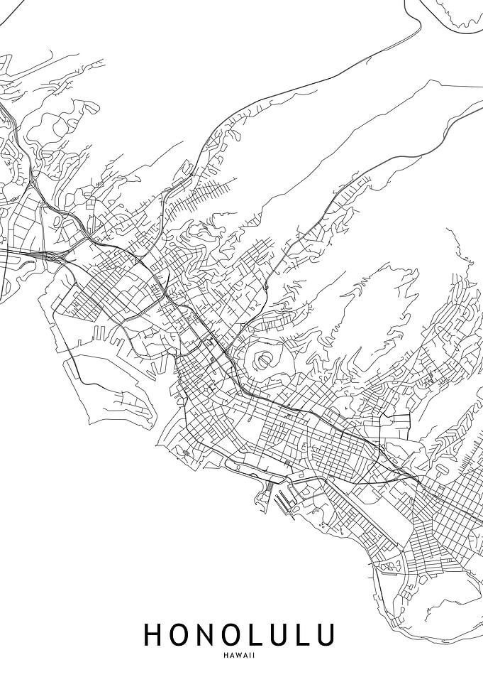 Honolulu Map