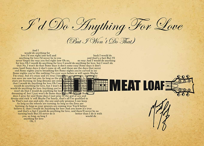 Meat Loaf Id Do Anythin