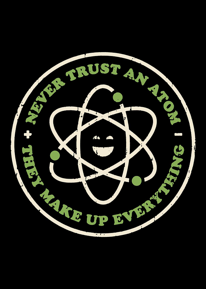 never trust an atom
