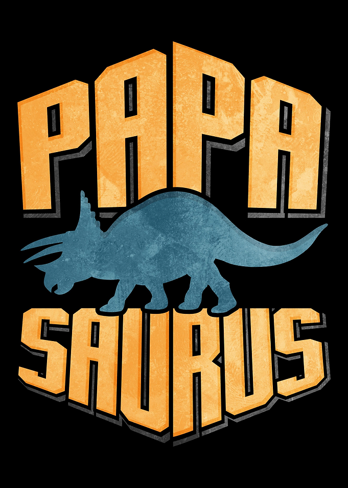 Father Dad Papasaurus