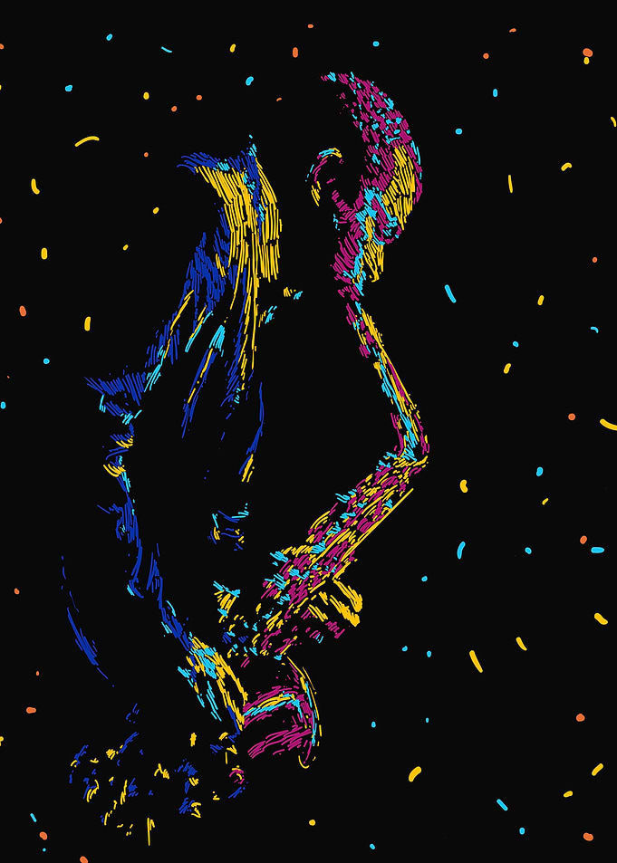 jazz saxophone player
