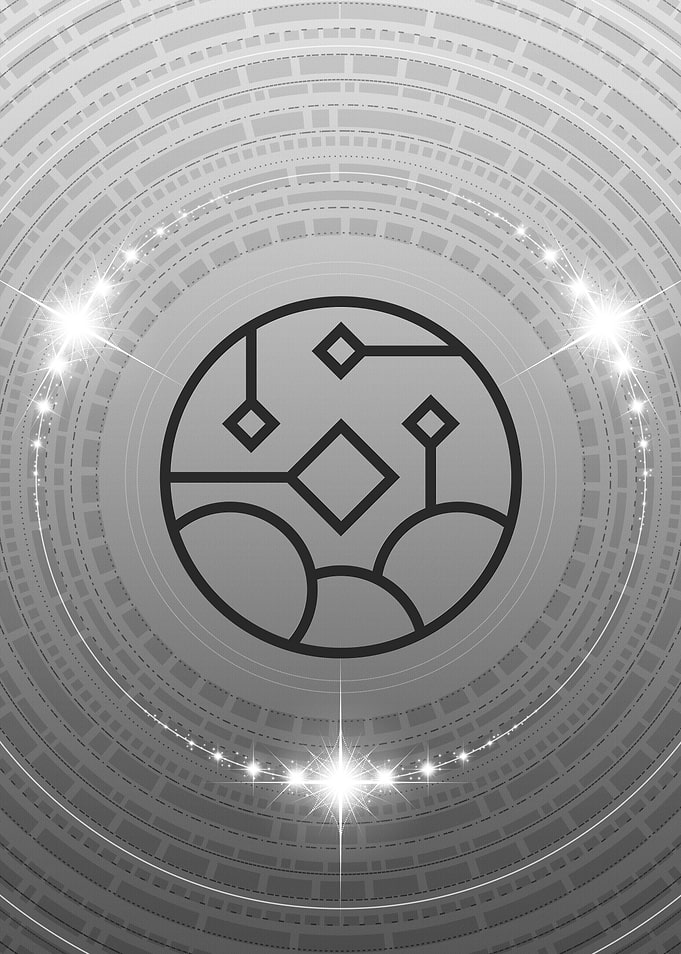 Black and White Glyph Rune