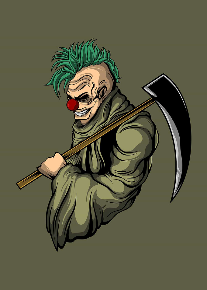Deadly clown