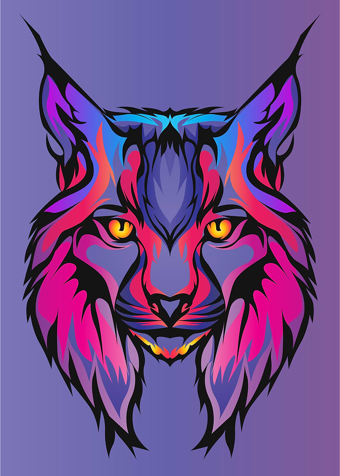 illustration of a cats