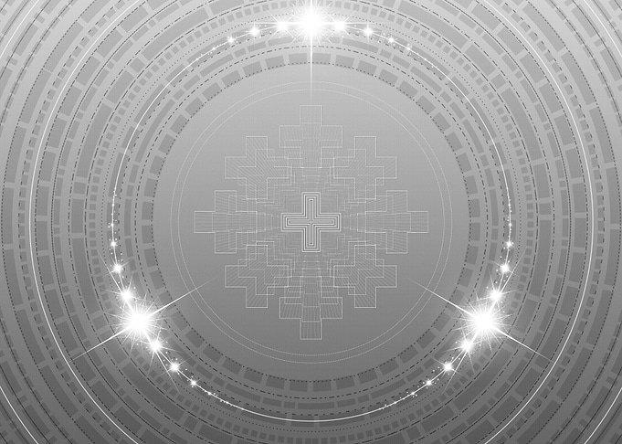 Gray Glyph Mandala Rune