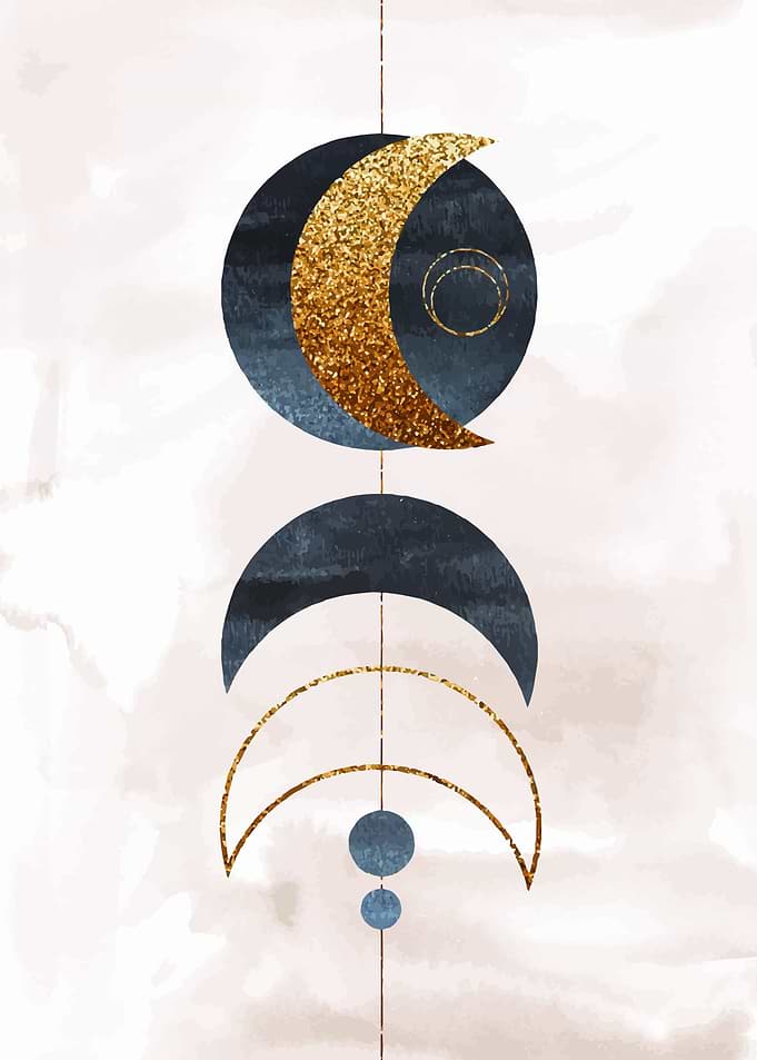 Abstract Watercolor Space