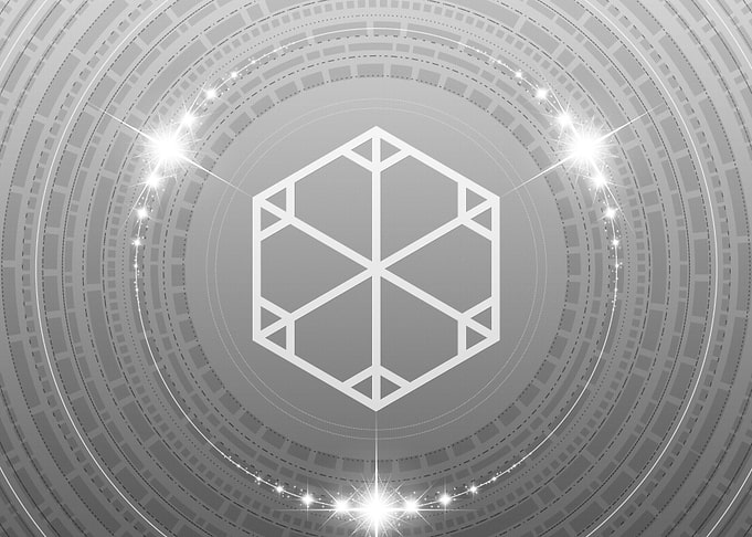 Gray Sacred Geometry Glyph