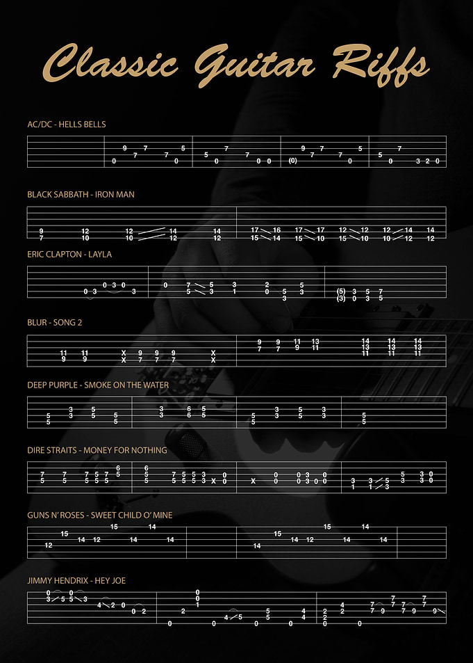 Classic Guitar Riffs