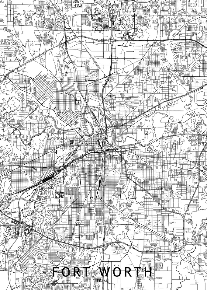 Fort Worth Map