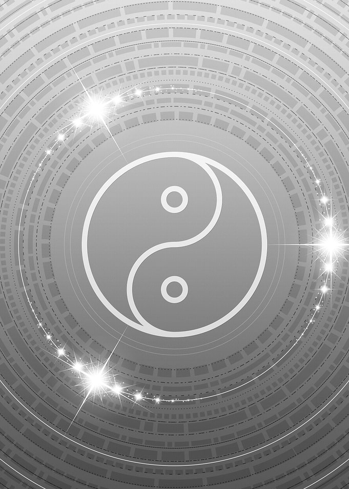 Black and White Glyph Rune