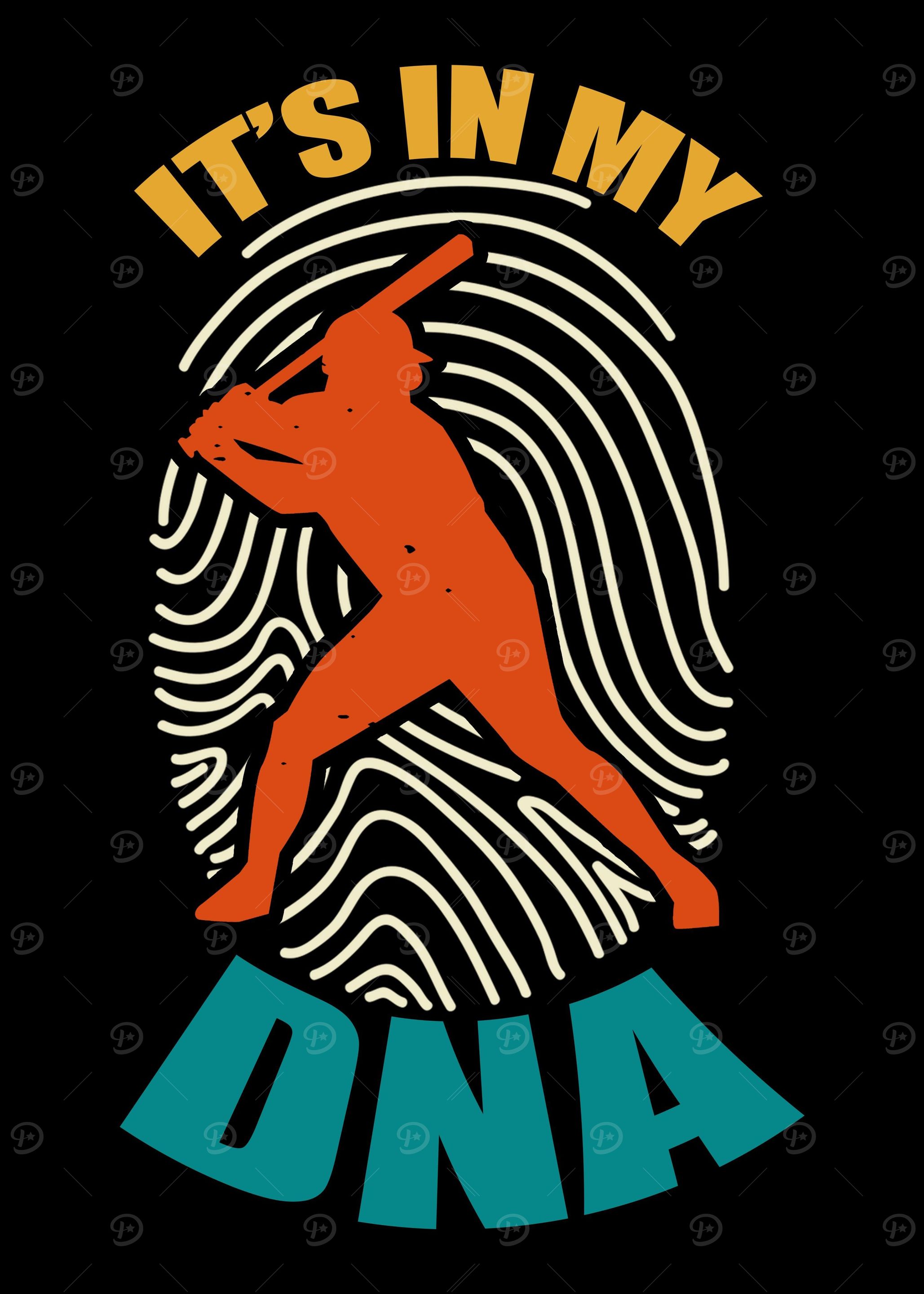 Its in my DNA Baseball
