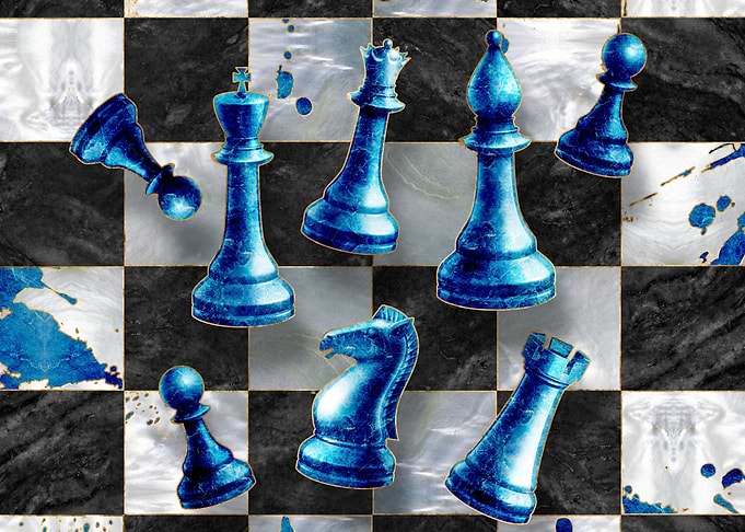 Chess Abstract Art