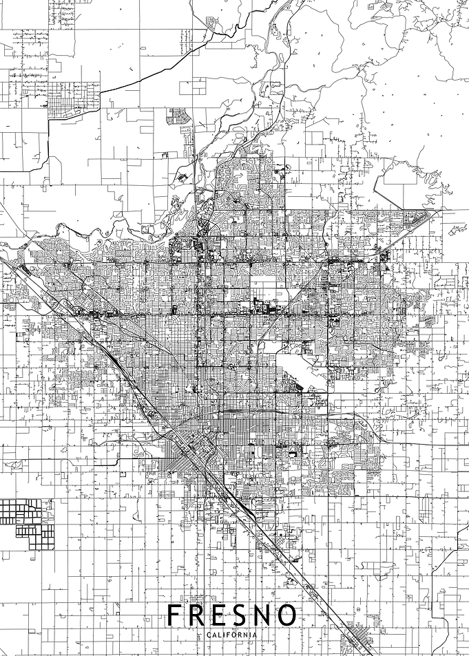 Fresno Map