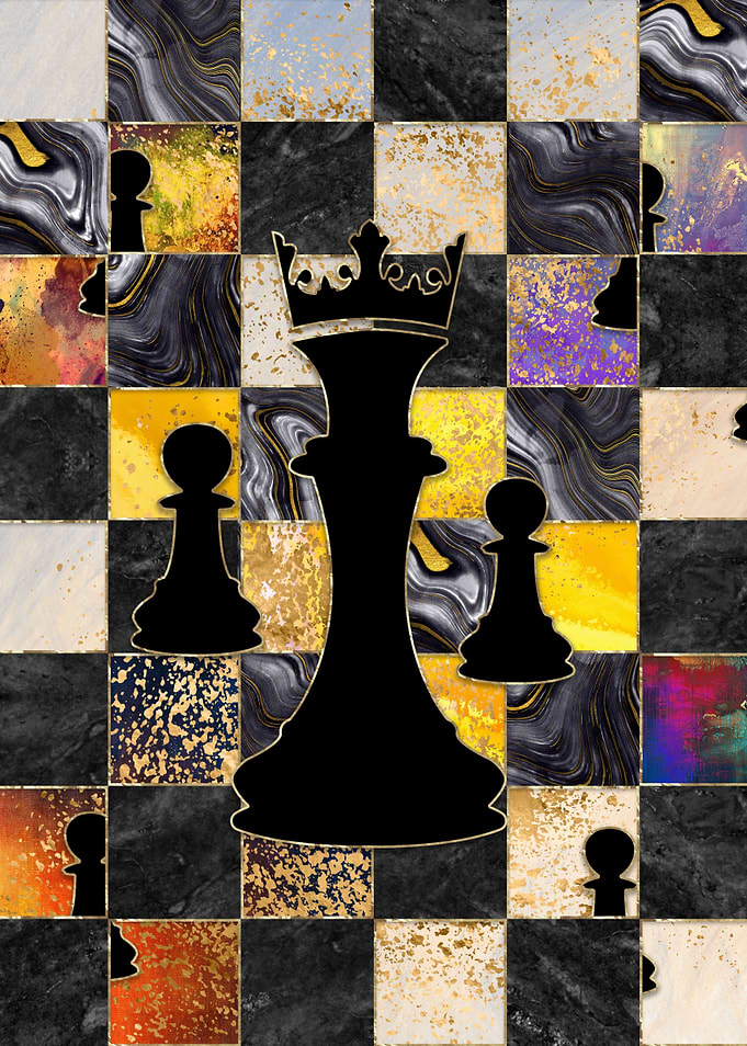 Chess Abstract Art
