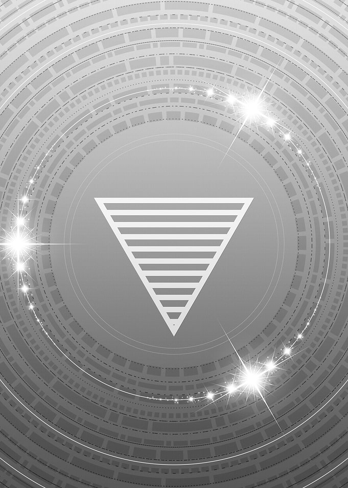 Gray Glyph Mandala Rune