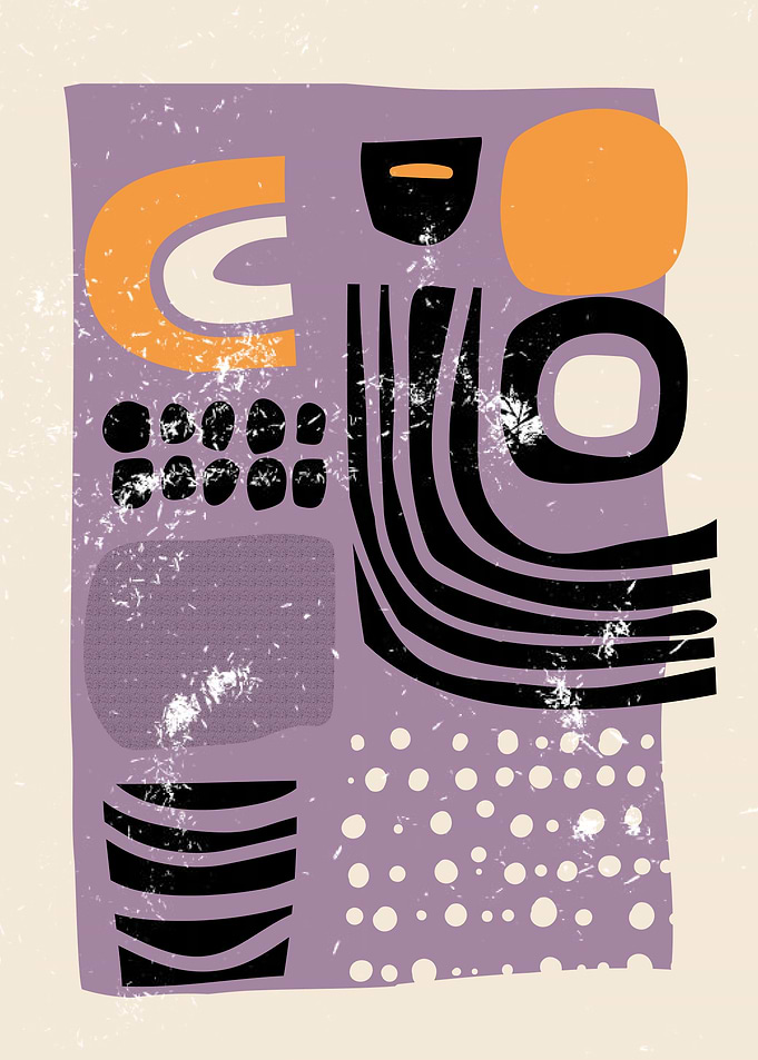 Hand Drawn Abstract Art
