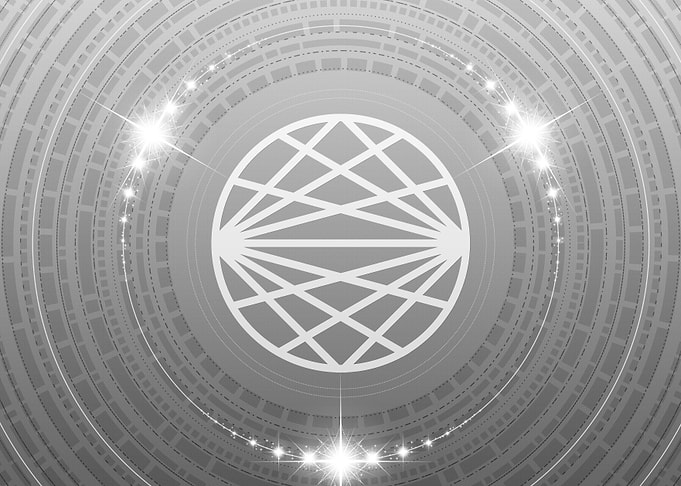 Gray Sacred Geometry Glyph