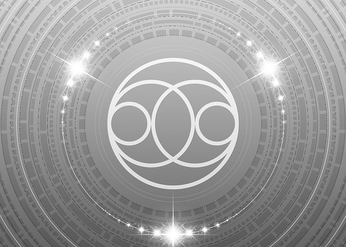 Gray Glyph Mandala Rune