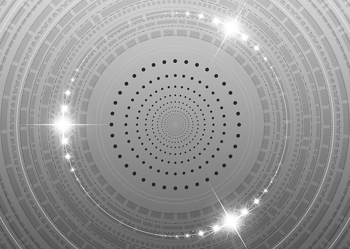 Gray Glyph Mandala Rune