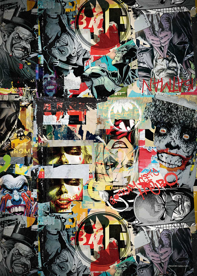 DC Comics Collage