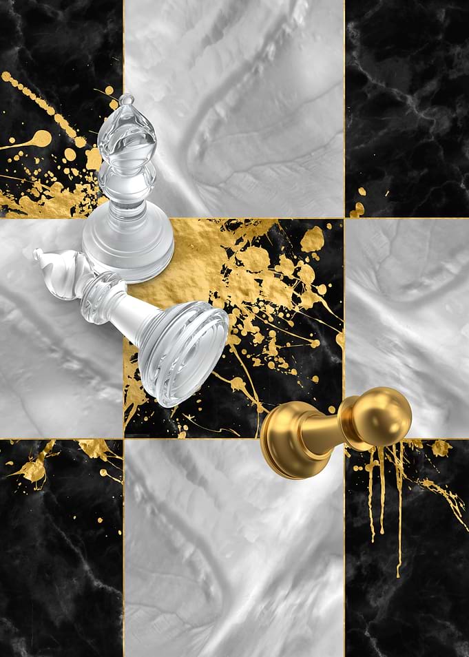 Chess Abstract Art