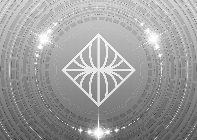Gray Sacred Geometry Glyph