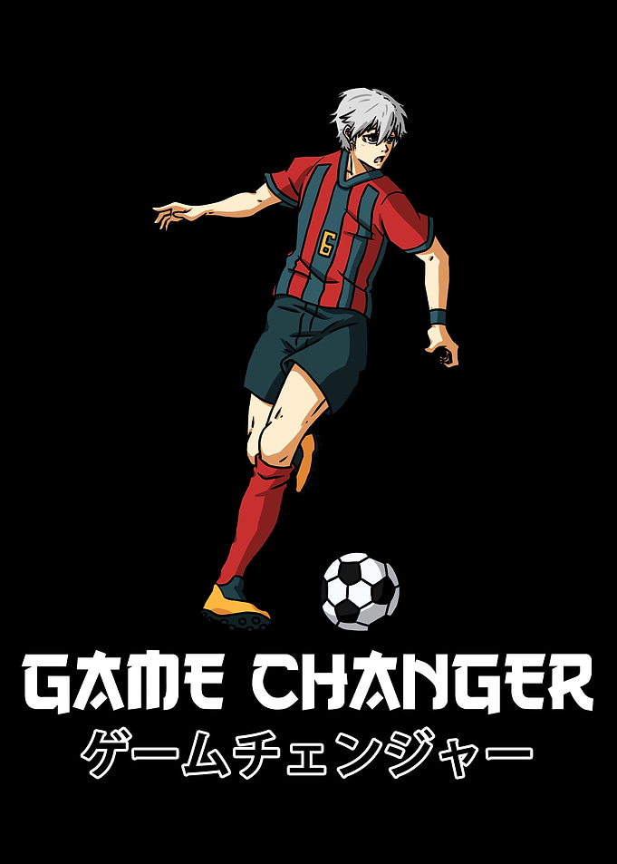 Soccer Anime Boy Football