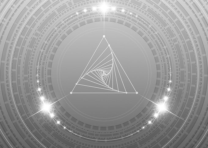 Gray Glyph Mandala Rune